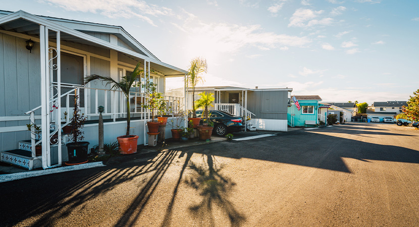 Manufactured housing community